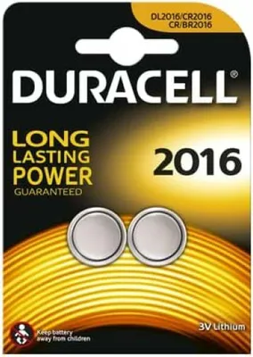 Produktbild von Duracell CR2016 Einzelbatterien Litio