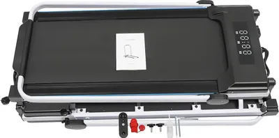 Produktbild von Elektrisches Laufband, faltbares Design, einstellbare Geschwindigkeit, schwarz