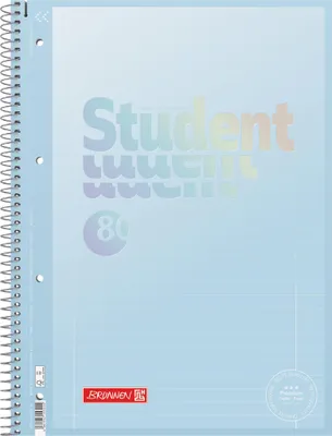 Zdjęcie produktu dla BRUNNEN 10692732 Collegeblock A4 Lin.27 Pastell blau