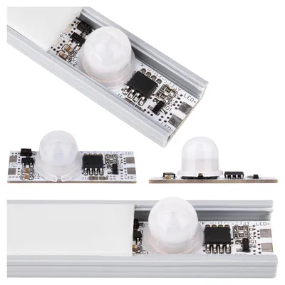 Produktbild von MasterLED LED Profil Schalter PIR Bewegungsmelder 12-24 V 36 W 3 m