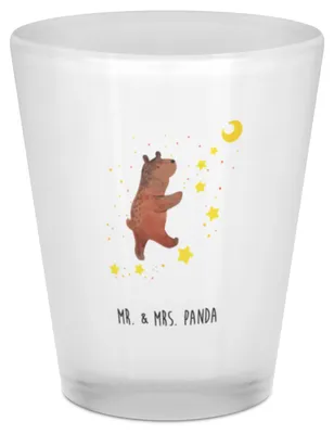 Produktbild von Mr. & Mrs. Panda Schnapsglas Bär Träume - Transparent - Geschenk, Pinnchen, Shotglas, Träumen, Gläschen, Traum, Teddy, Likörglas, Traumdeutung, Stamper