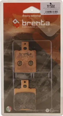 Image de Plaquettes de frein Brenta 4029 métal fritté avant pour Zanella Racing Moped 50 / RZA 125
