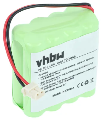 Produktbild von vhbw Akku kompatibel mit SportDog 1700 Transmitter, 1700NCP Transmitter, 1800NC Transmitter Hundehalsband Hunde-Trainer (700 mAh, 9,6 V, NiMH)