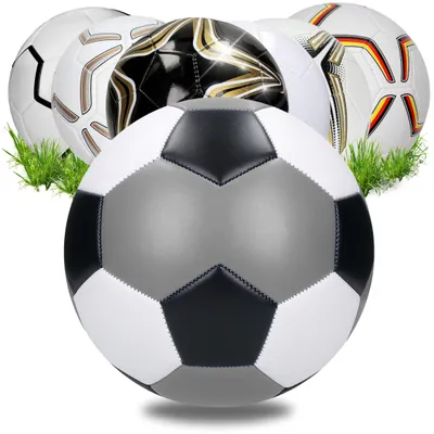 Produktbild von Fußball 'Champion' - Fussball für Kinder & Erwachsene - Größe 5 perfekt zum Tore schießen - Ball für das Training Indoor & Outdoor - mehrfarbig