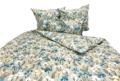 Immagine prodotto di Biancheria da letto, biancheria da letto in cotone, alta qualità 160x200 1344-1 Beige, fiori