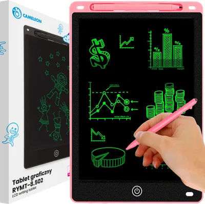 Zdjęcie produktu dla Tablet Graficzny Dla Dzieci 10' Rymt-8.502 Pink