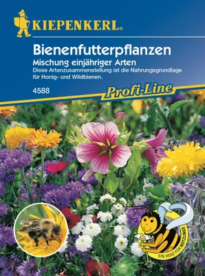 Produktbild von [STREICHUNG 2025] Bienenfutterpflanzen Mischung einjähriger Arten | Bienenwiese von Kiepenkerl