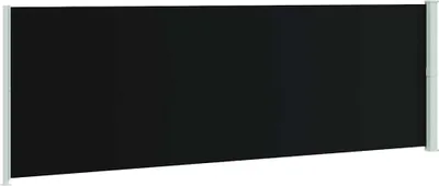 Immagine prodotto di vidaXL Tenda laterale estensibile 200x600 cm Nero