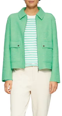Obrázok produktu pre s.Oliver 2160434.7326.40, Žena, Dospelý, Uvoľnený strih (Relaxed fit), Zips, Zelená