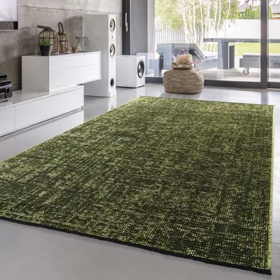 Produktbild von TT Home Wohnzimmer Teppich Esszimmer Boho Vintage Design Abstrakte Sisal Optik Mit Fransen Moderner Style Flachgewebe Größe 60x100 cm