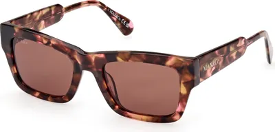 Zdjęcie produktu dla Max &Co MO0081 55E w kolorze havana 52/20/140 Damskie okulary przeciwsłoneczne