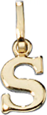 Produktbild von JOBO Anhänger Buchstabe S 333 Gold Gelbgold