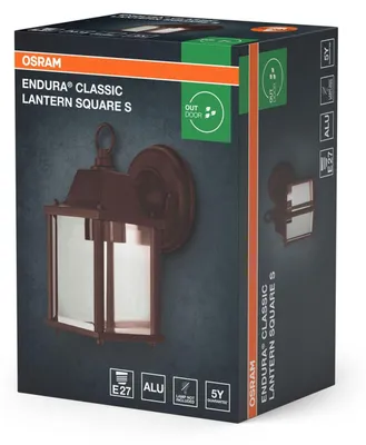 Produktbild von Außenleuchte E27 H: 22.5 cm Modern Außenlampe