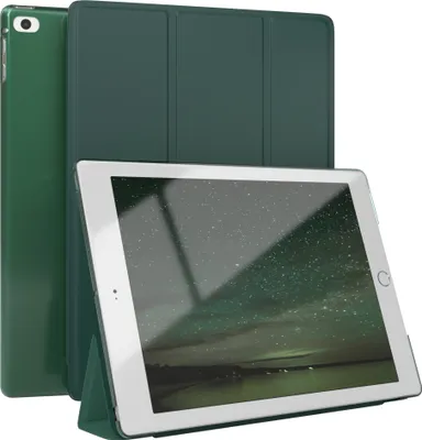 Produktbild von EAZY CASE Smartcase für Apple iPad 5 / 6 (2017/2018) / Air 1 / Air 3 Tabletcase Bookcover Smart Flipcase magnetisch Grün
