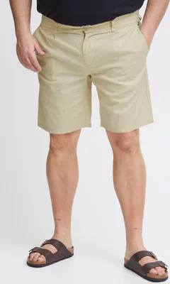 Produktbild von Blend BHBShorts Herren Shorts kurze Hose aus Leinenmix mit Gürtelschlaufen Eingrifftaschen