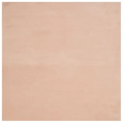 Produktbild von vidaXL Teppich HUARTE Kurzflor Weich und Waschbar Blassrosa 160x160 cm