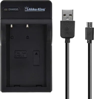 Immagine prodotto di Caricabatterie USB compatibile con batteria Nikon EN-EL9
