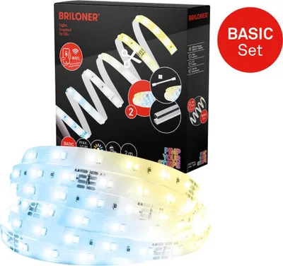 Immagine prodotto di Pimp Your Stripe Starter kit LED Strip 2 m, WiFi, CCT, comando vocale