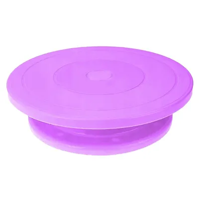 Produktbild von Drehbarer Kuchenteller - Lila - 28 cm