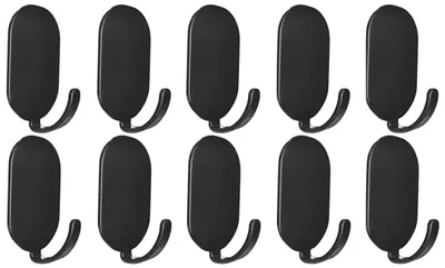 Produktbild von Selbstklebende Wandhaken,10er-Pack,Klebehaken,selbstklebende Haken,selbstklebende Wandhaken für Bad und Küche