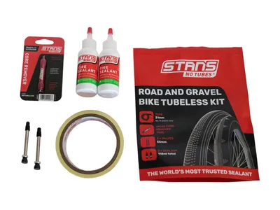 Obrázek produktu pro STAN'S NOTUBES Tubeless Kit "Road & Gravel" SB-packed