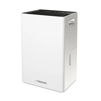 Obrázek produktu pro Odvlhčovač vzduchu Noaton 24 l/24 h, velikost místnosti cca 45 m², elektrický odvlhčovač, nádržka na vodu 5,5 l, displej, časovač, automatické odmrazování, restartování