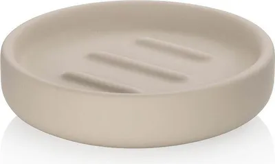 Image de KELA Miska na mýdlo Sana bílá béžová KL-23949