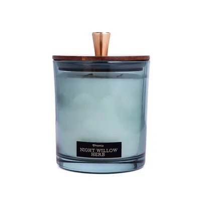 Zdjęcie produktu dla HOMLA Świeca zapachowa WOODY BLEND Night Willow Herb 380 g
