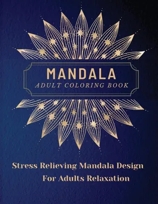 Produktbild von Mandala Adult Coloring Book