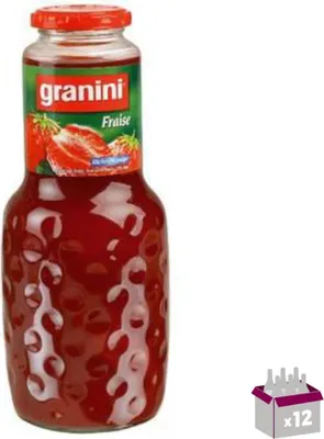 Image de Jus de fraise Granini 12x25cl