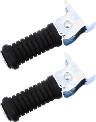 Immagine prodotto di Set: 2x poggiapiedi passeggero nuovo, a coste - Simson S50, S51, S70, S53, S83, SR4