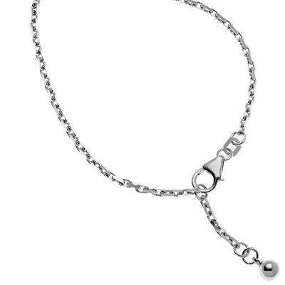 Produktbild von Miamar SFK03 Damen Fußkettchen Silber 24,5 cm