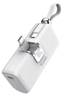 Productafbeelding van Trust Pacto Lithium-Ion (Li-Ion) batterij, 5000 mAh, wit