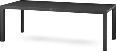 Produktbild von Siena Garden Silva Dining Tisch – 220 x 100 cm, Aluminium (matt anthrazit) & HPL Ferro