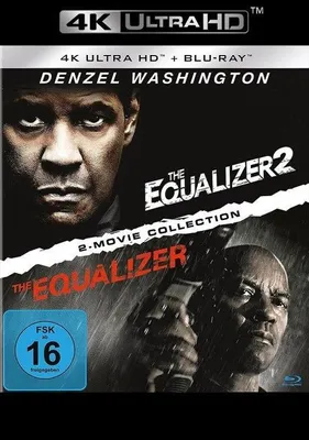 Produktbild von PLAION Equalizer 1 & 2 (2 4K-UHDs + 2 Blu-rays), Film, Blu-ray, 253 min, The Equalizer 1 & 2, Thriller, Denzel Washington, Marton Csokas, Chloë Grace Moretz
