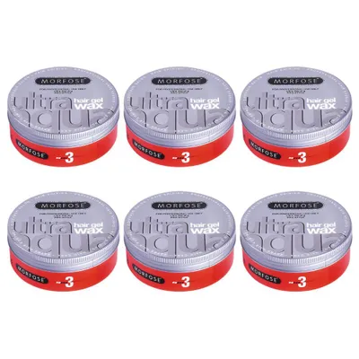 Produktbild von 6X Morfose Ultra Aqua Gel Haarwachs 175 ml - wasserbasiertes Hairwax