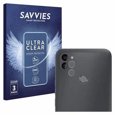 A product shot featuring a box of screen protectors and a smartphone.