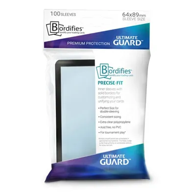 Image de Bordifies Precise-Fit Sleeves Standard Size Schwarz (10