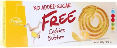 Produktbild von BOGUTTI Butterkekse 20% zuckerfrei 135 g