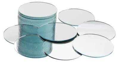 Obrázek produktu pro Sada 20 samolepicích zrcadlových dlaždic, rozměr 8 cm