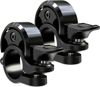 Produktbild von Fahrradklingel aus Aluminium - Sehr laut - Für Lenkerdurchmesser 19-25,4 mm