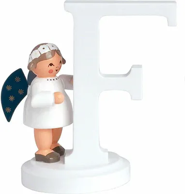 Produktbild von Engelbuchstabe "F" (7cm) von KWO