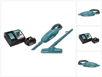 Produktbild von Makita DCL 180 RT1 Akku Staubsauger 18 V Grün + 1x Akku 5,0 Ah + Ladegerät