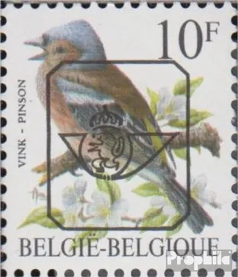 Produktbild von Briefmarken Belgien 1990 Mi 2404x V (kompl.Ausg.) Vorausentwertung postfrisch Vögel