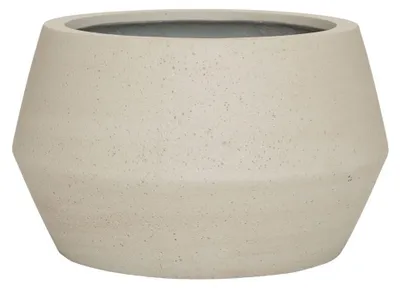 Produktbild von Pottery Pots - Blumentopf - Grau - D36 x H21,5 cm - Öffnung 25 cm