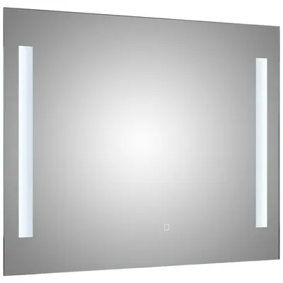 Produktbild von Pelipal Badspiegel S34 LED mit Lichtausschnitt links und rechts in 90 x 70 cm