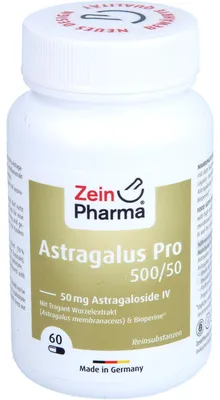 Zdjęcie produktu dla Astragalus Pro 500/50 - 50 mg Astragalozydu IV, 60 St KAP