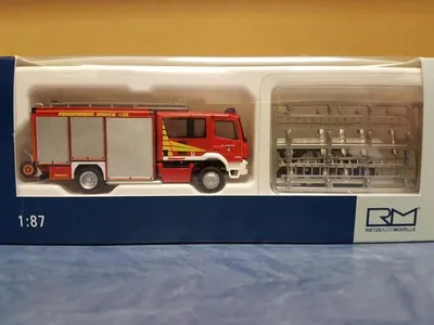 Produktbild von Rietze MB Atego E6 Vaurs HLF Feuerwehr Hünxe 72928