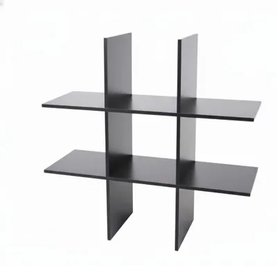 Produktbild von SHELVIX Wandregal 55 cm – verschiedene Farben Farbe: Schwarz