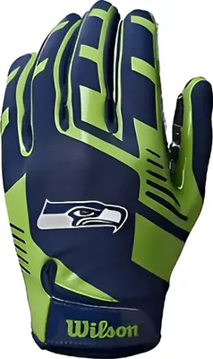 Produktbild von Wilson Nfl Stretch Fit Seattle Seahawks American-football-handschuhe Grün  Herren,Damen Grün One Size